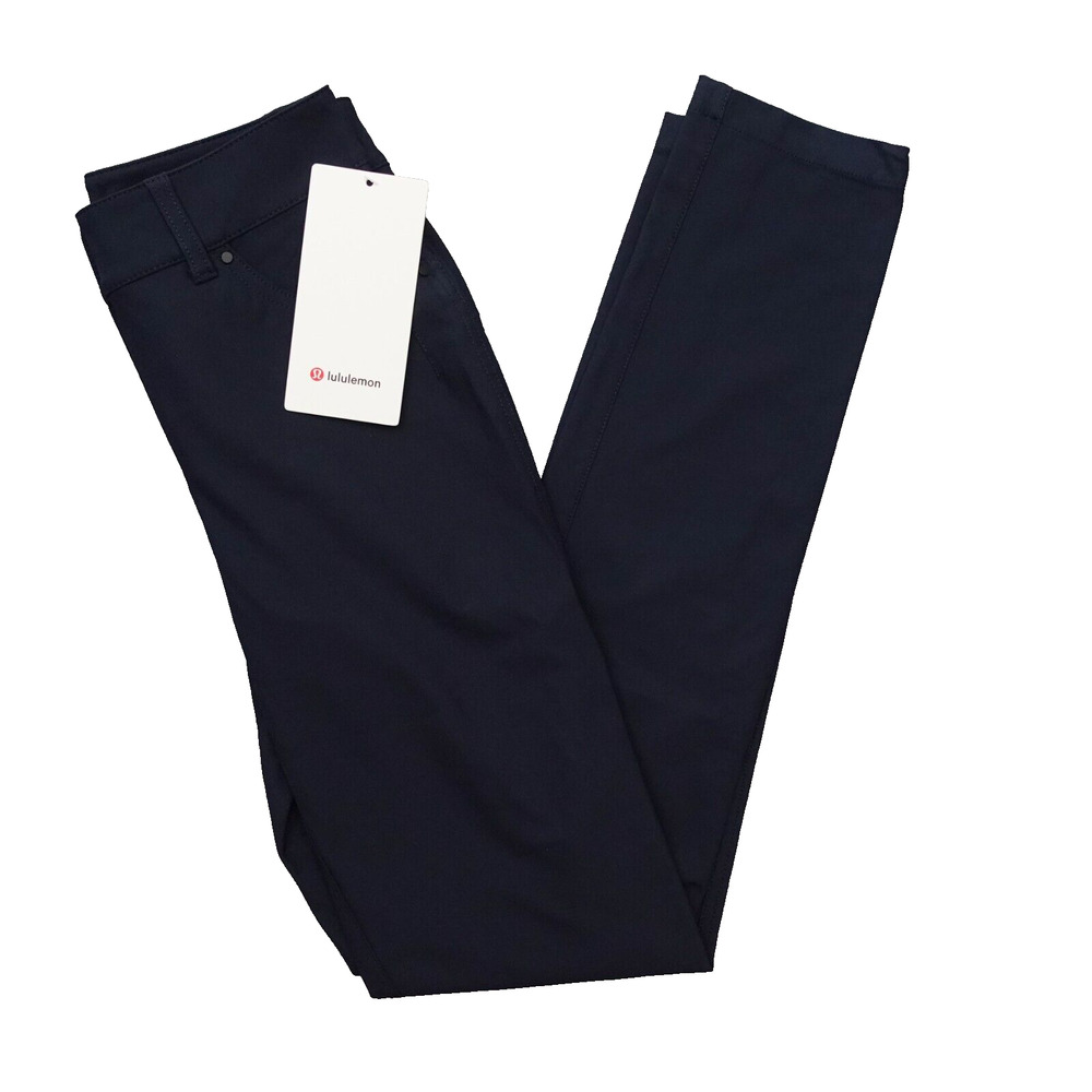 New Lululemon Size 2 City Sleek 5 Pocket High Rise Pant 30" True Navy TRNV $128